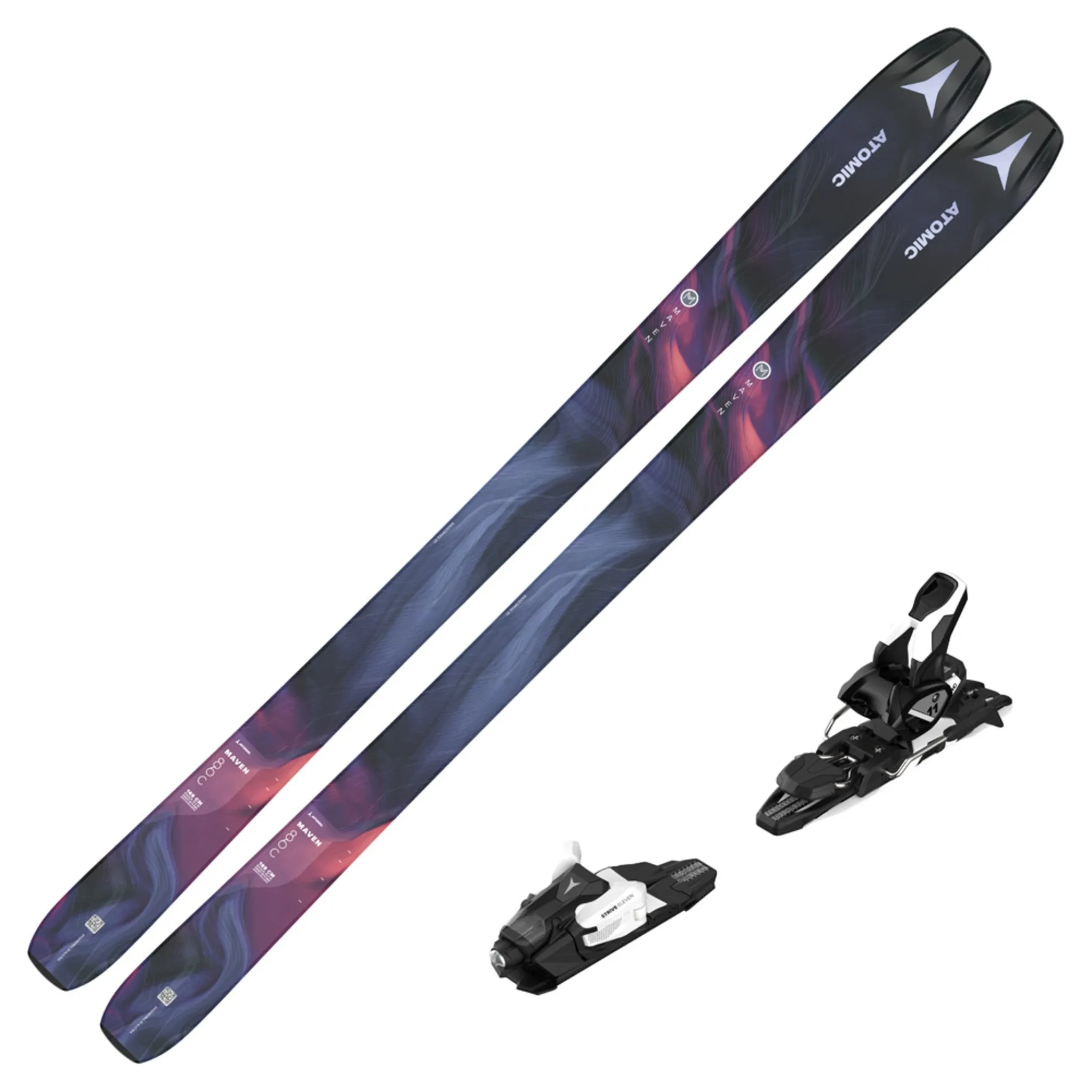 2023 Atomic Maven 86 C DEMO Skis w/ Strive 11 GW DEMO Bindings