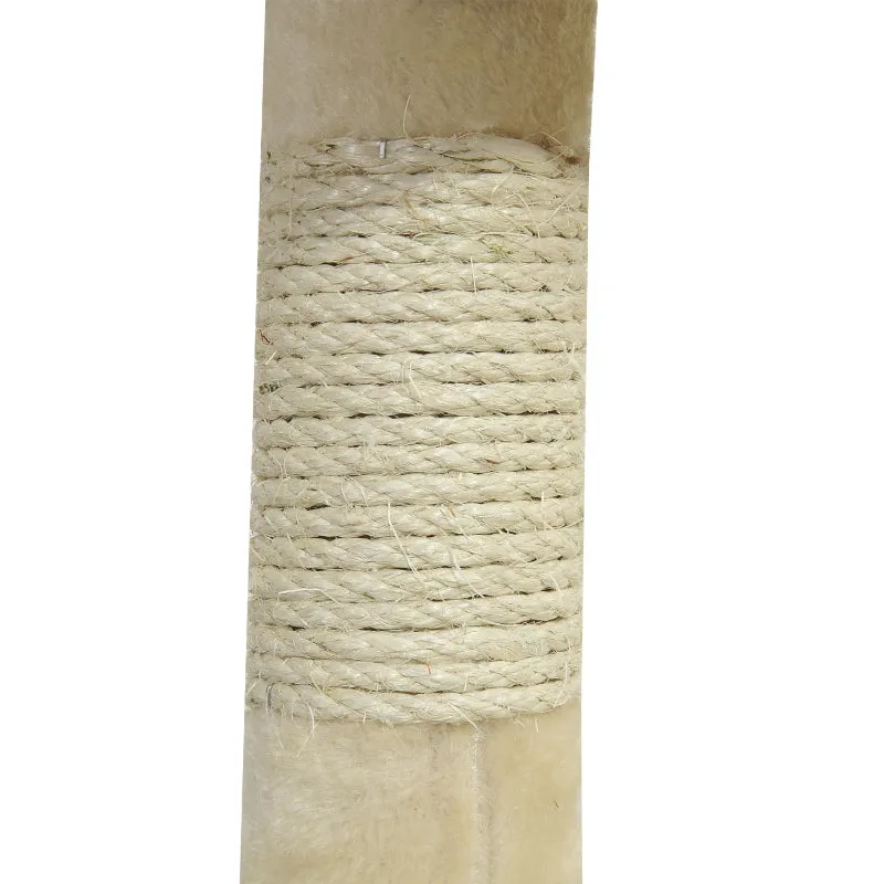 44" Cat Tree Scratching Post - Beige