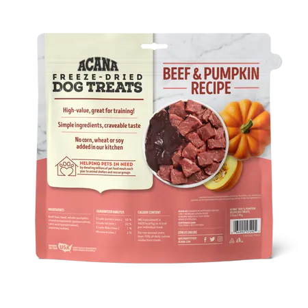 ACANA Beef & Pumpkin Freeze-Dried Treats