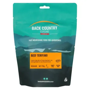 Back Country Cuisine Freeze Dried Food - Beef Teriyaki