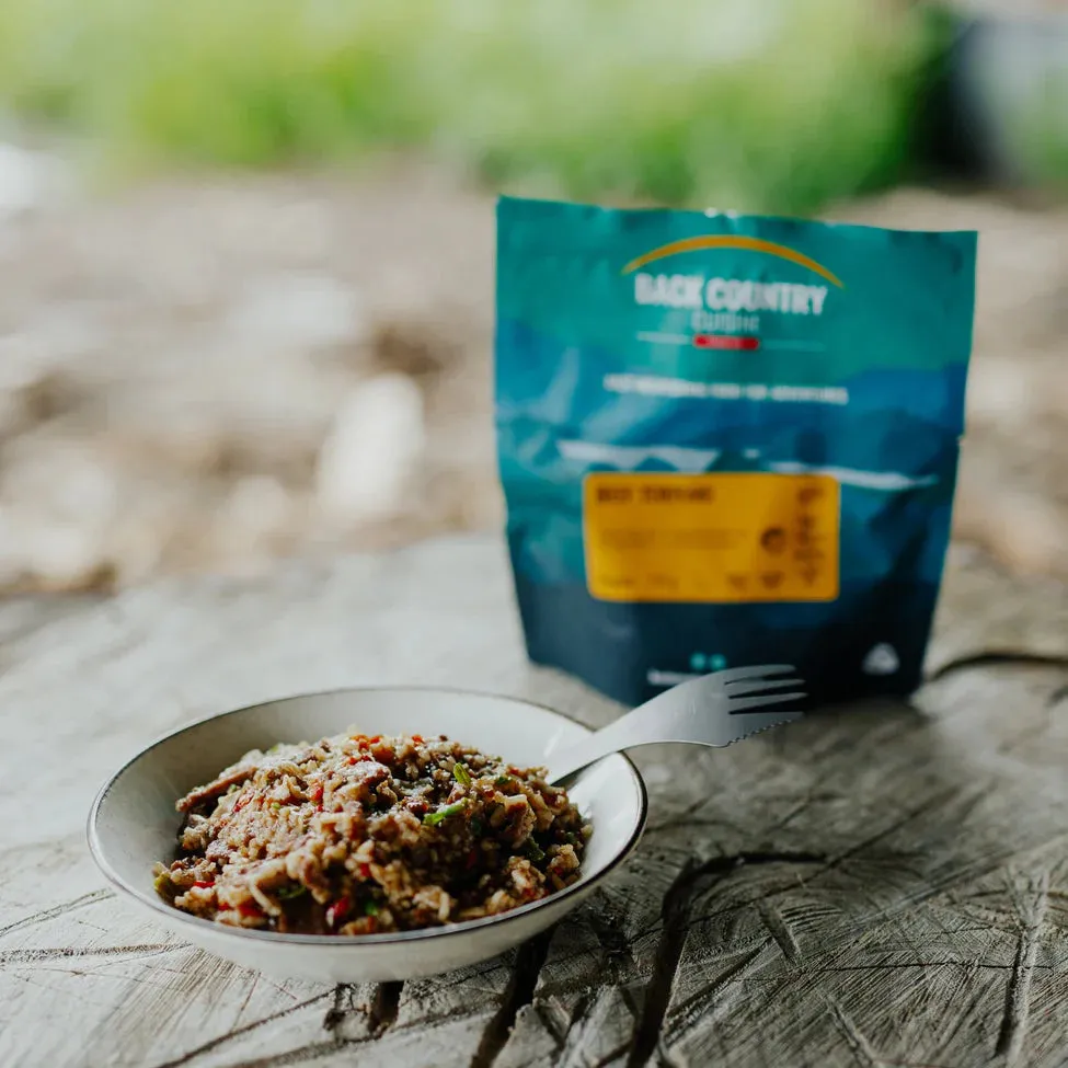 Back Country Cuisine Freeze Dried Food - Beef Teriyaki