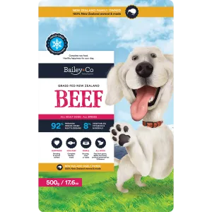 Bailey Co Dog Freeze-Dried Grass-Fed New Zealand Beef 1.2kg