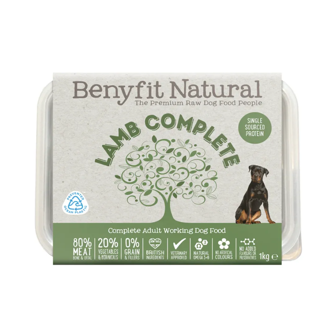 Benyfit Natural Raw Lamb Complete 500g