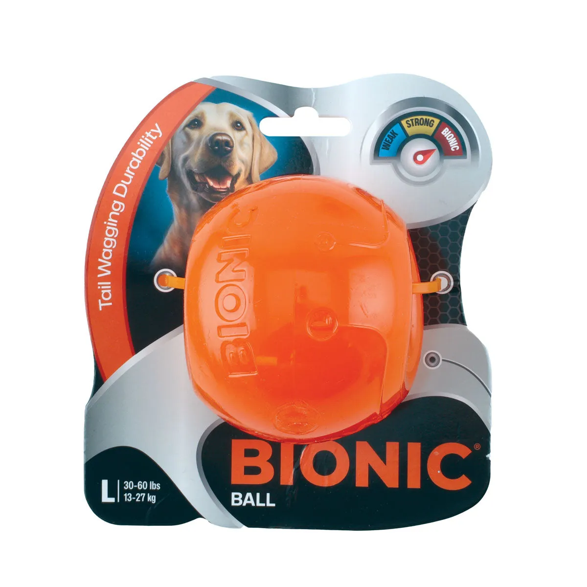 BIONIC Ball Dog Toy 3 Sizes