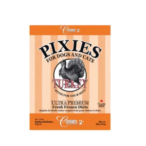 Carnivora Pixies Turkey Diet - 2LB (16 patty)