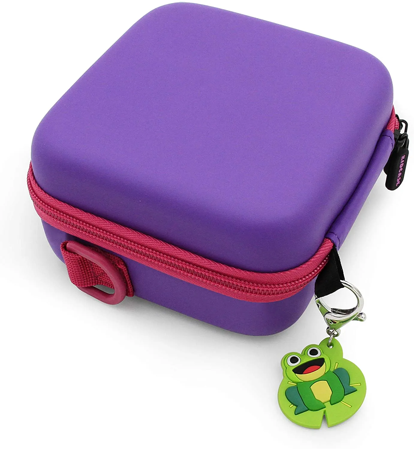 CASEMATIX Video Camera Travel Case Compatible with Little Tikes Tobi 2 Director's Camera, Tripod and Charging Cable - Camera Case, Purple Case Only