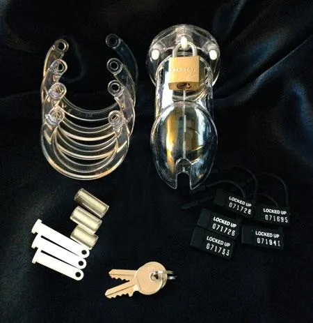 CB-6000S 2.5" Cock Cage & Lock Set