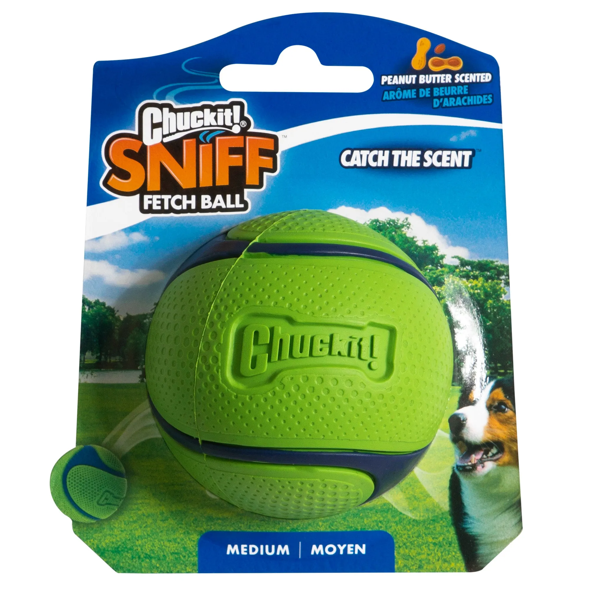 Chuckit! Peanut Butter Sniff Fetch Ball