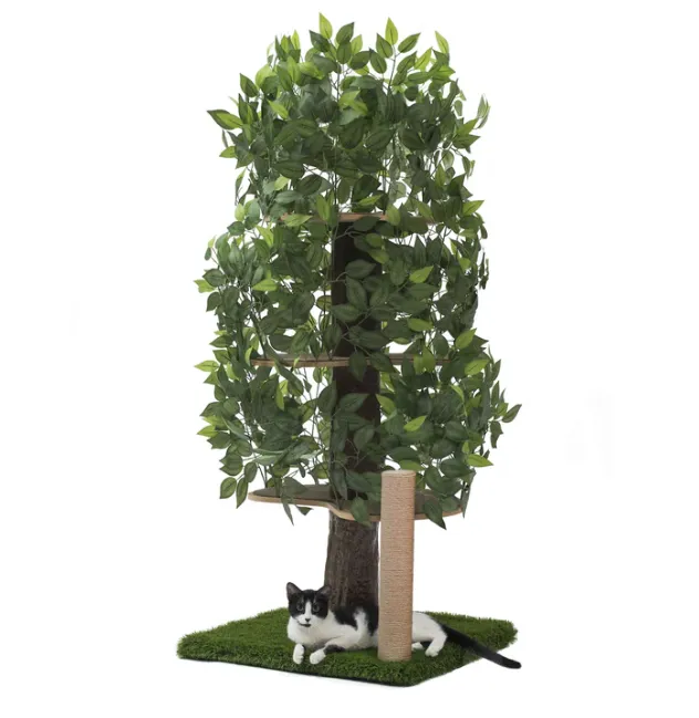 Classic CatHaven™ - Large Three Tier, 5' w/Scratching Post