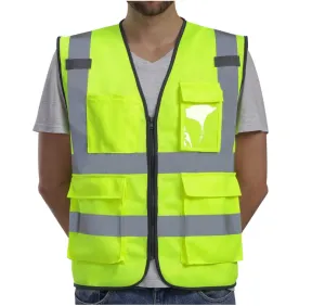 Dib Safety Reflective Vest - Yellow