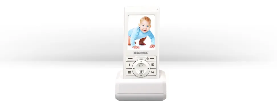 Discontinued - Digital baby monitor with 4 cameras