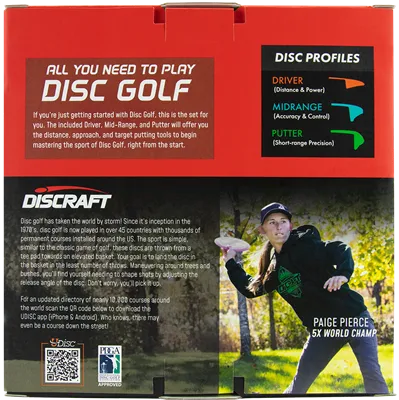 Discraft Beginner Disc Golf Set