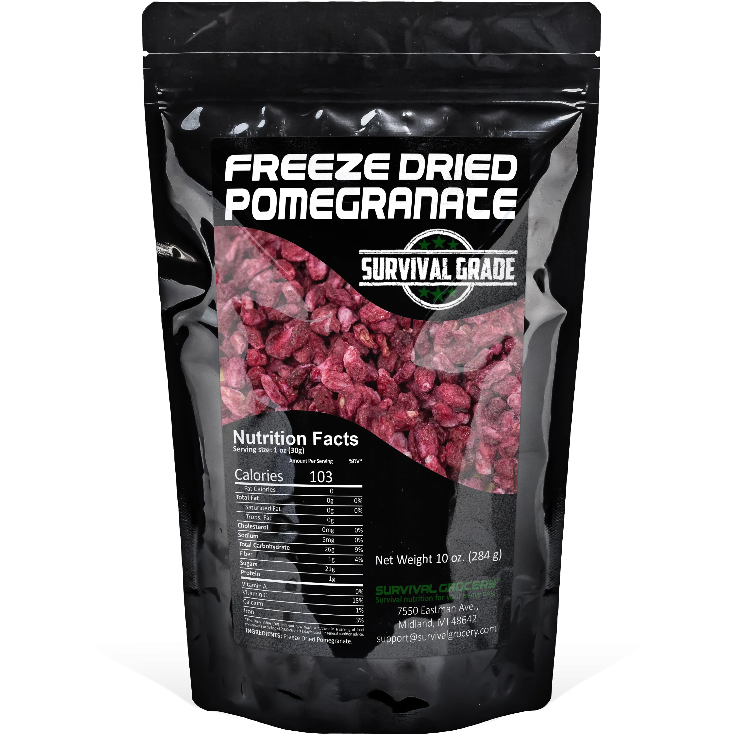 Freeze Dried Pomegranate