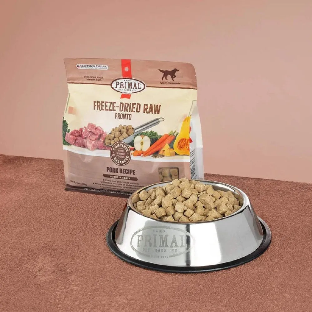 Freeze Dried Pork Pronto Dog Food