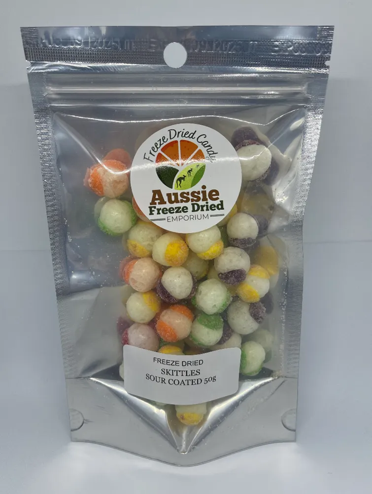 Freeze Dried Sour Skittles 50g