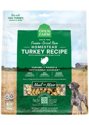 Homestead Turkey Freeze Dried Raw Dog Food