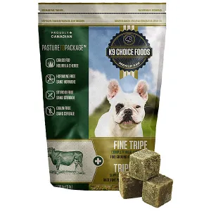 *In Store Only* K9 Choice Frozen - Pure Fine Green Tripe