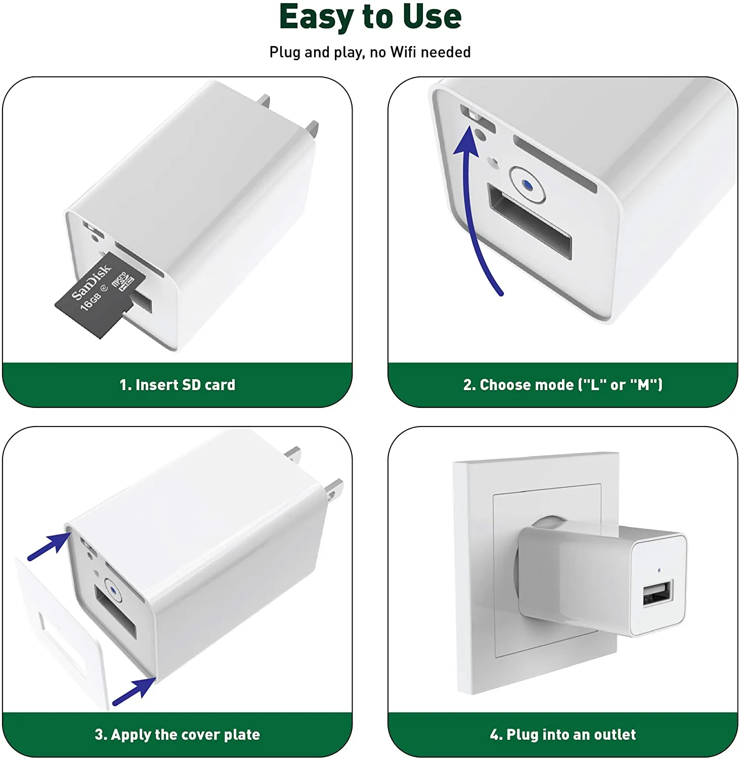 iPhone USB Wall Charger - White