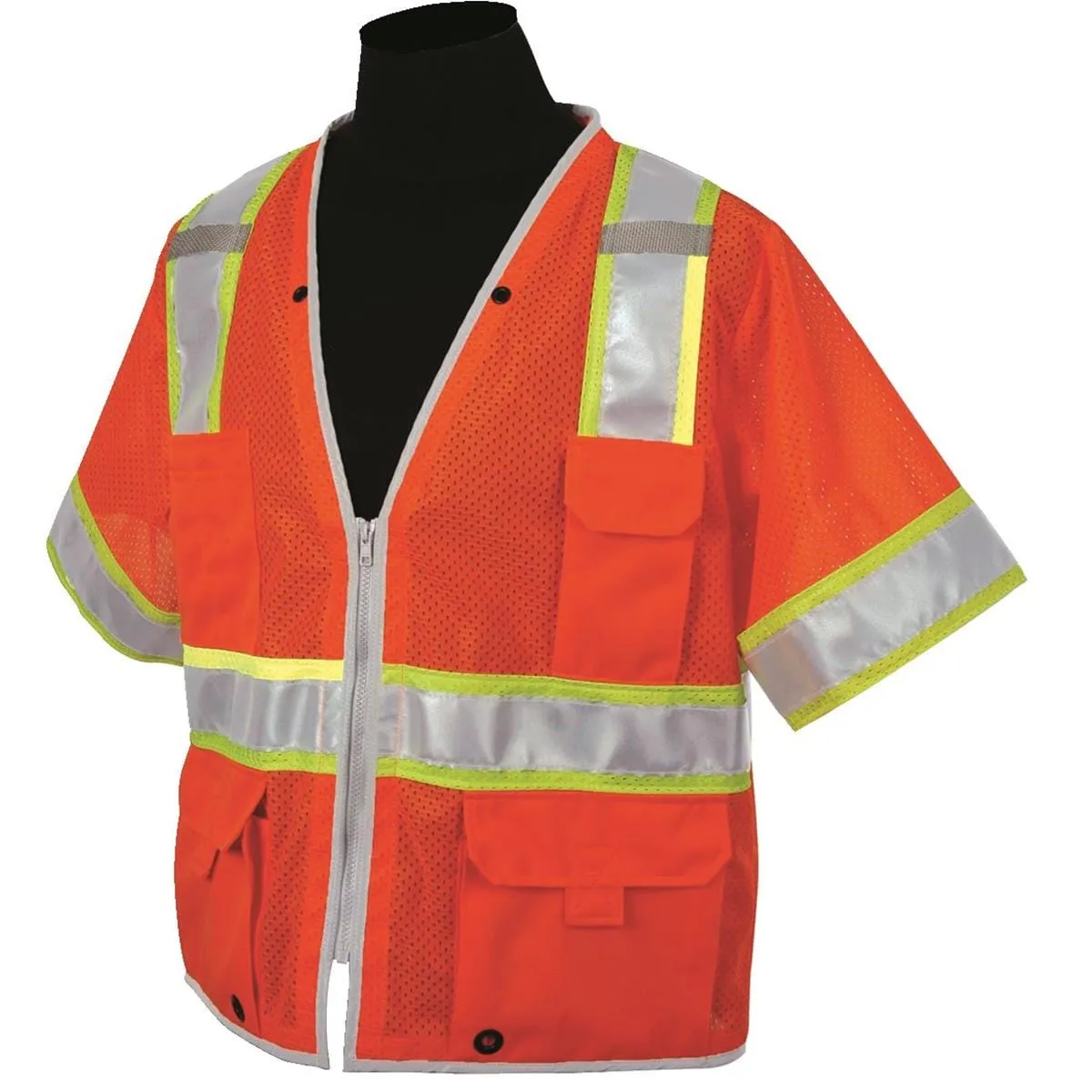 Kishigo Brilliant Series Class 3 Hi-Vis Safety Vest