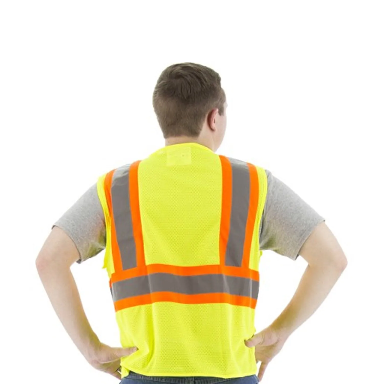 Majestic Class 2 Hi-Vis Mesh Safety Vest