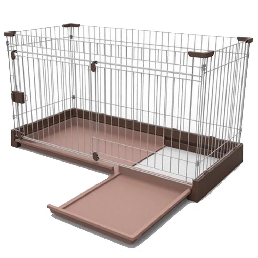 Marukan Easy Cleaning Brown Dog Cage