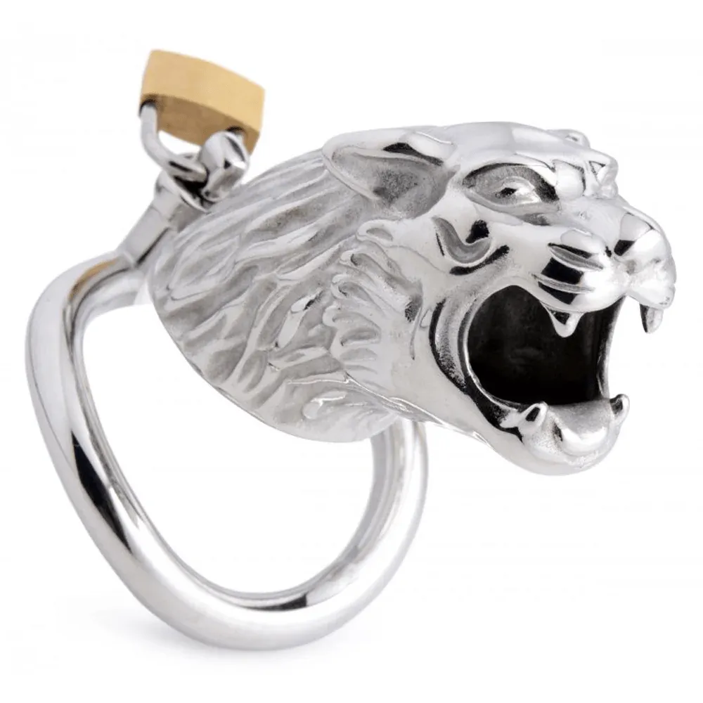 Master Series Tiger King Locking Chastity Cage