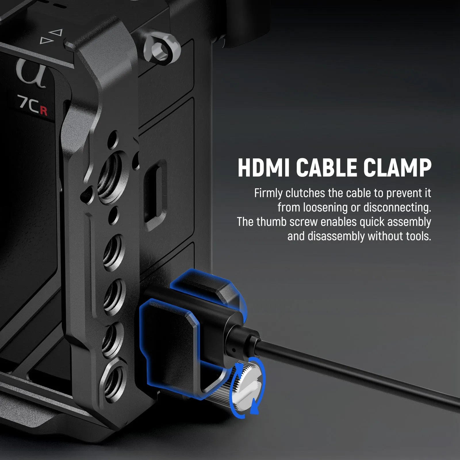 NEEWER CA050 Camera Cage Kit for Sony Alpha 7CII/ Alpha 7CR