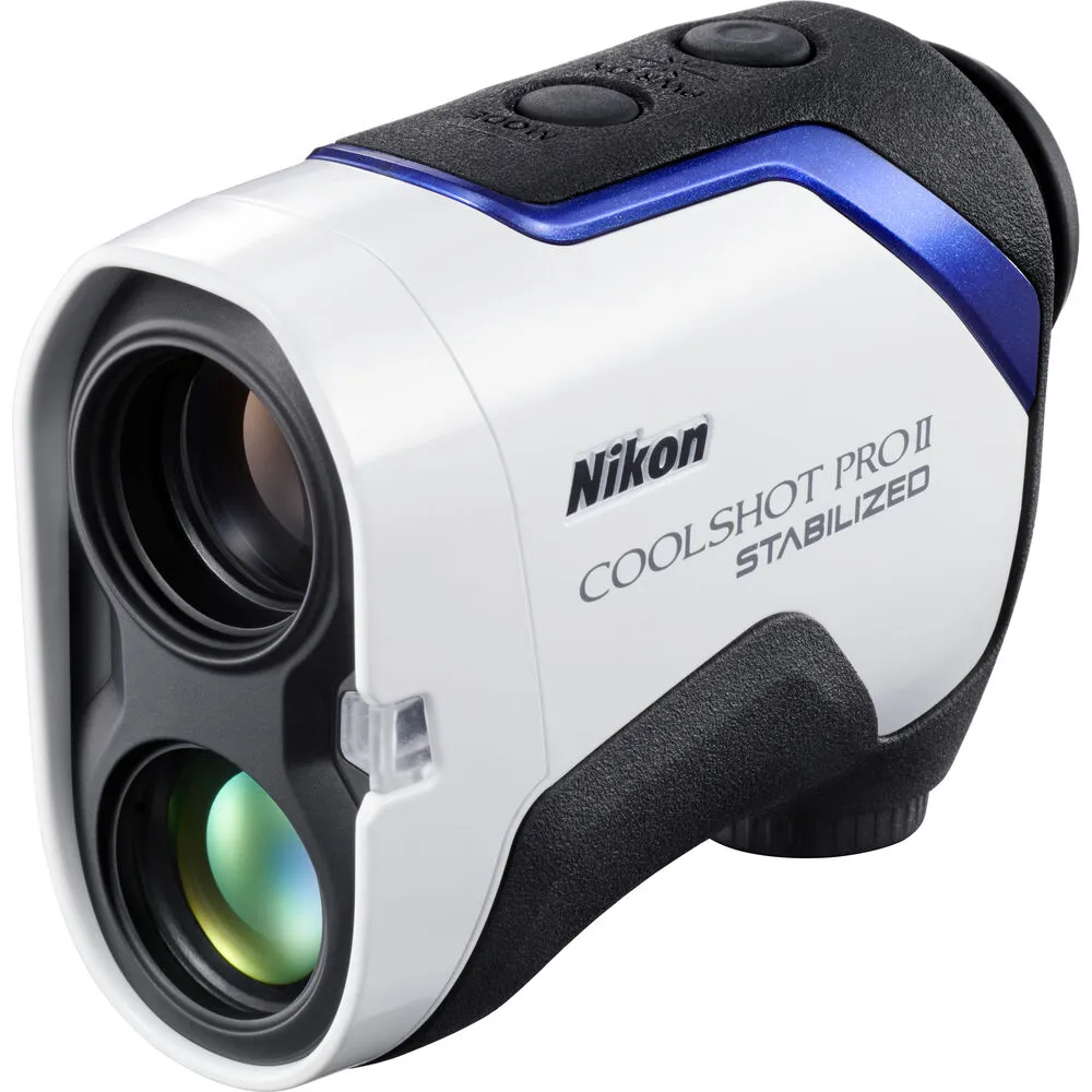 Nikon 6x21 CoolShot Pro II Stabilized Golf Laser Rangefinder