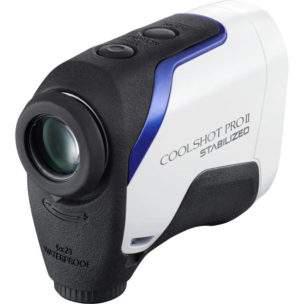 Nikon 6x21 CoolShot Pro II Stabilized Golf Laser Rangefinder