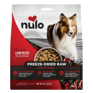 Nulo Freestyle Grain Free Lamb Recipe with Raspberries Freeze-Dried Raw Dog Food