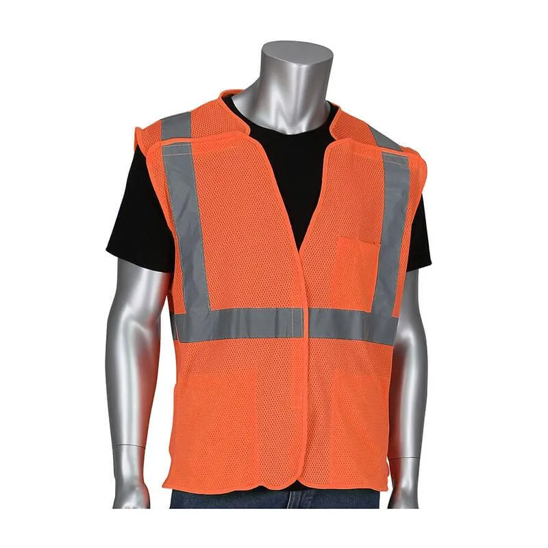 PIP ANSI Type R Class 2 Mesh Breakaway Vest 302-5PMV