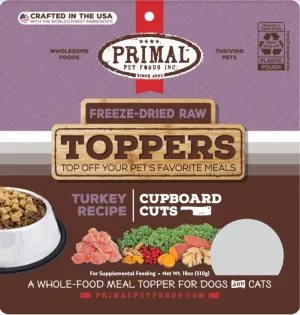 Primal - Freeze Dried Toppers - Cupboard Cuts - Turkey