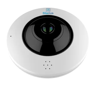 Silarius Pro Series SIL-F12MP 12MP Fisheye Camera 360 Degrees (NDAA Compliant)