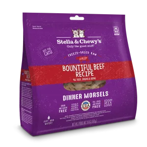 Stella & Chewy's Cat Freeze-Dried Dinner Morsels - Bountiful Beef 18oz