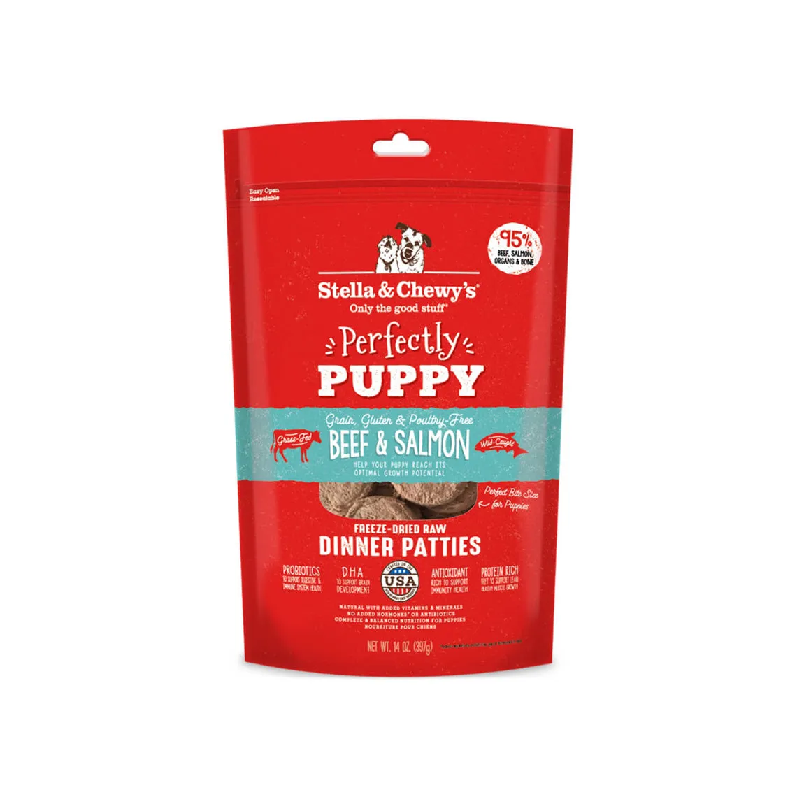 Stella & Chewy's Perfectly Puppy Raw Freeze-Dried Puppy Food