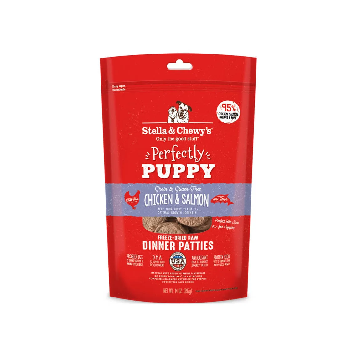 Stella & Chewy's Perfectly Puppy Raw Freeze-Dried Puppy Food