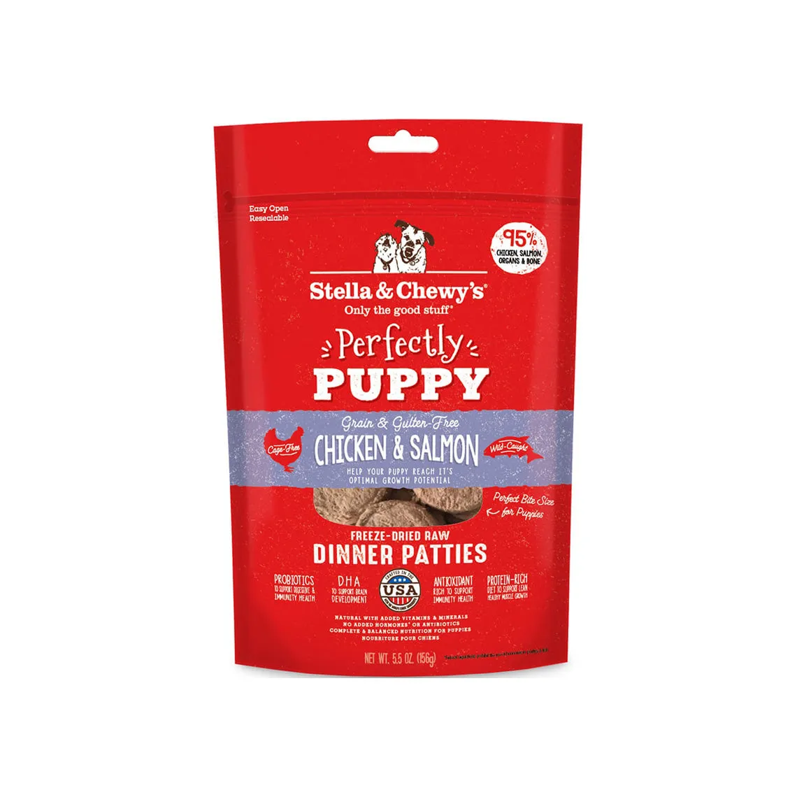 Stella & Chewy's Perfectly Puppy Raw Freeze-Dried Puppy Food