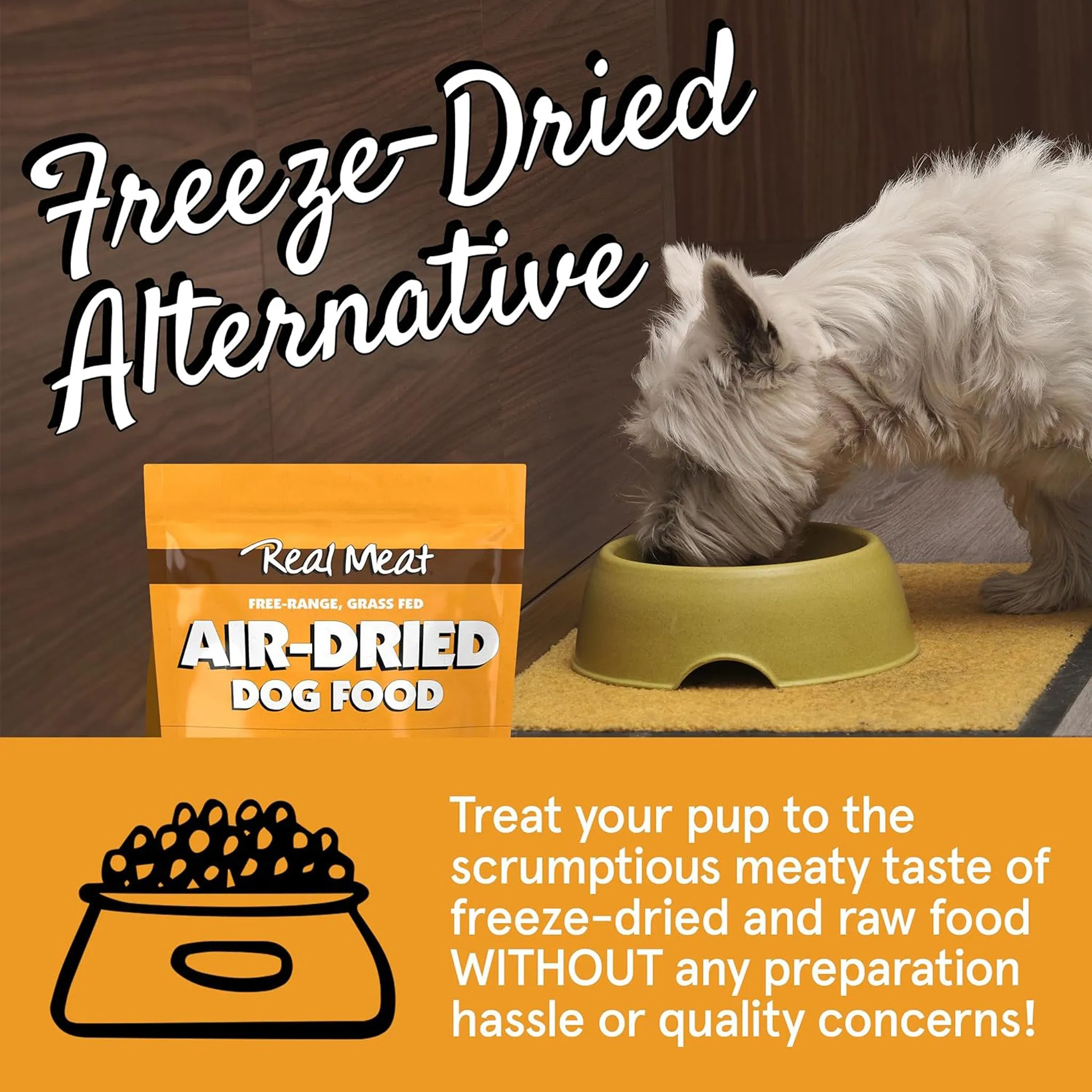 The Real Meat Company Air-Dried  Jerky Dog Food