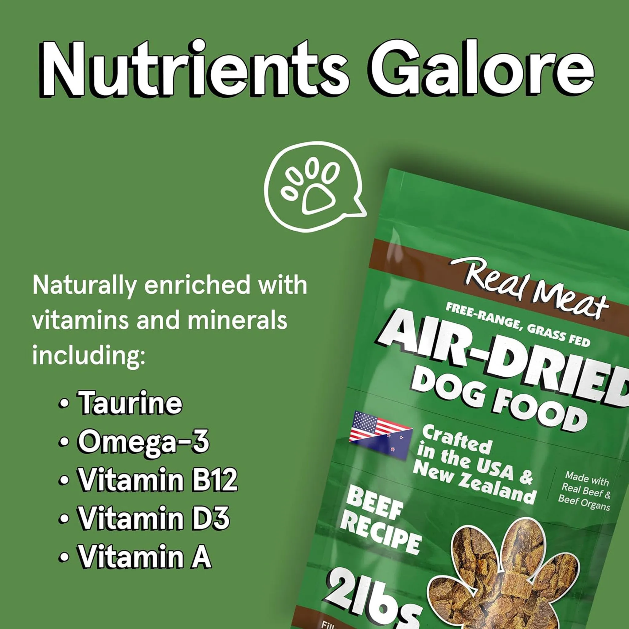 The Real Meat Company Air-Dried  Jerky Dog Food