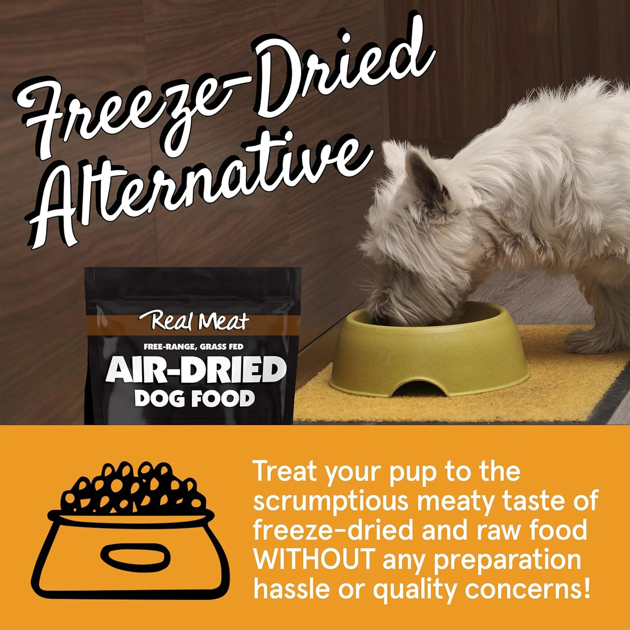 The Real Meat Company Air-Dried  Jerky Dog Food