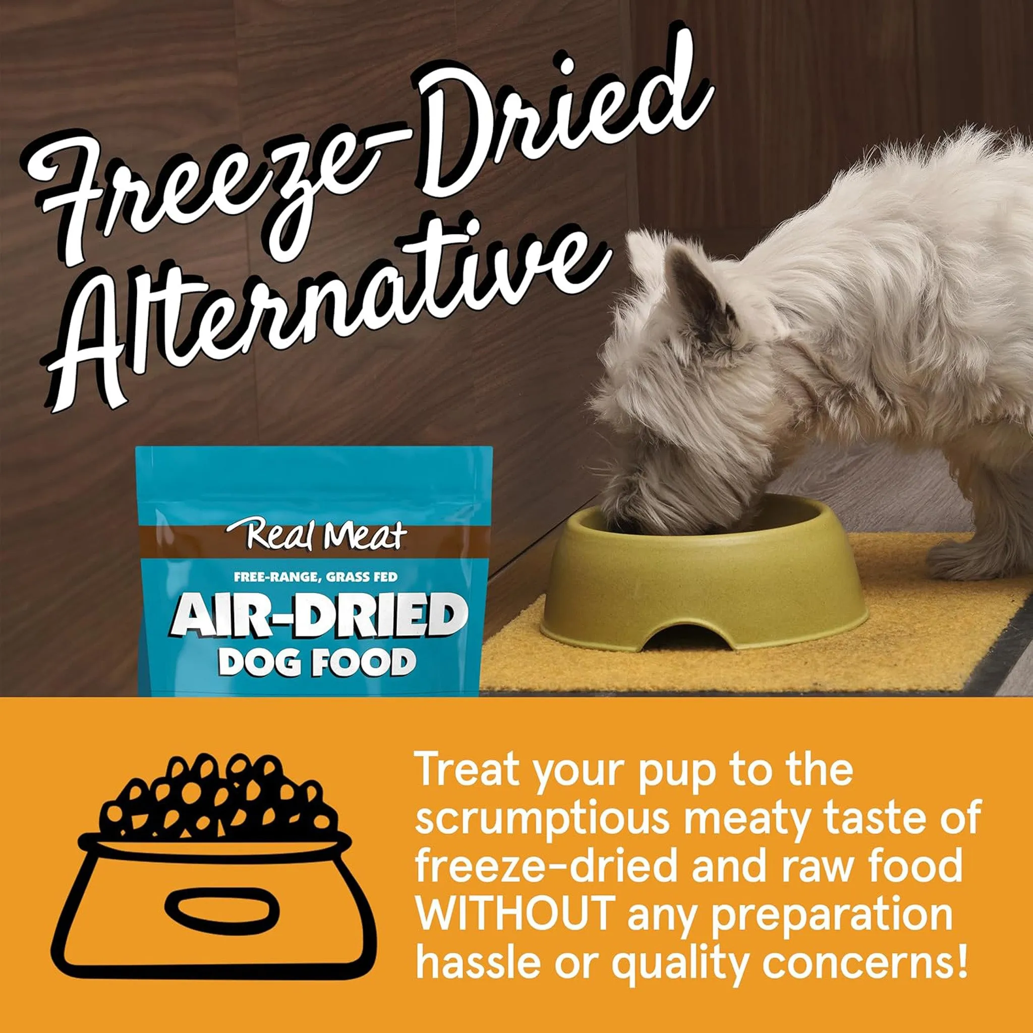 The Real Meat Company Air-Dried  Jerky Dog Food