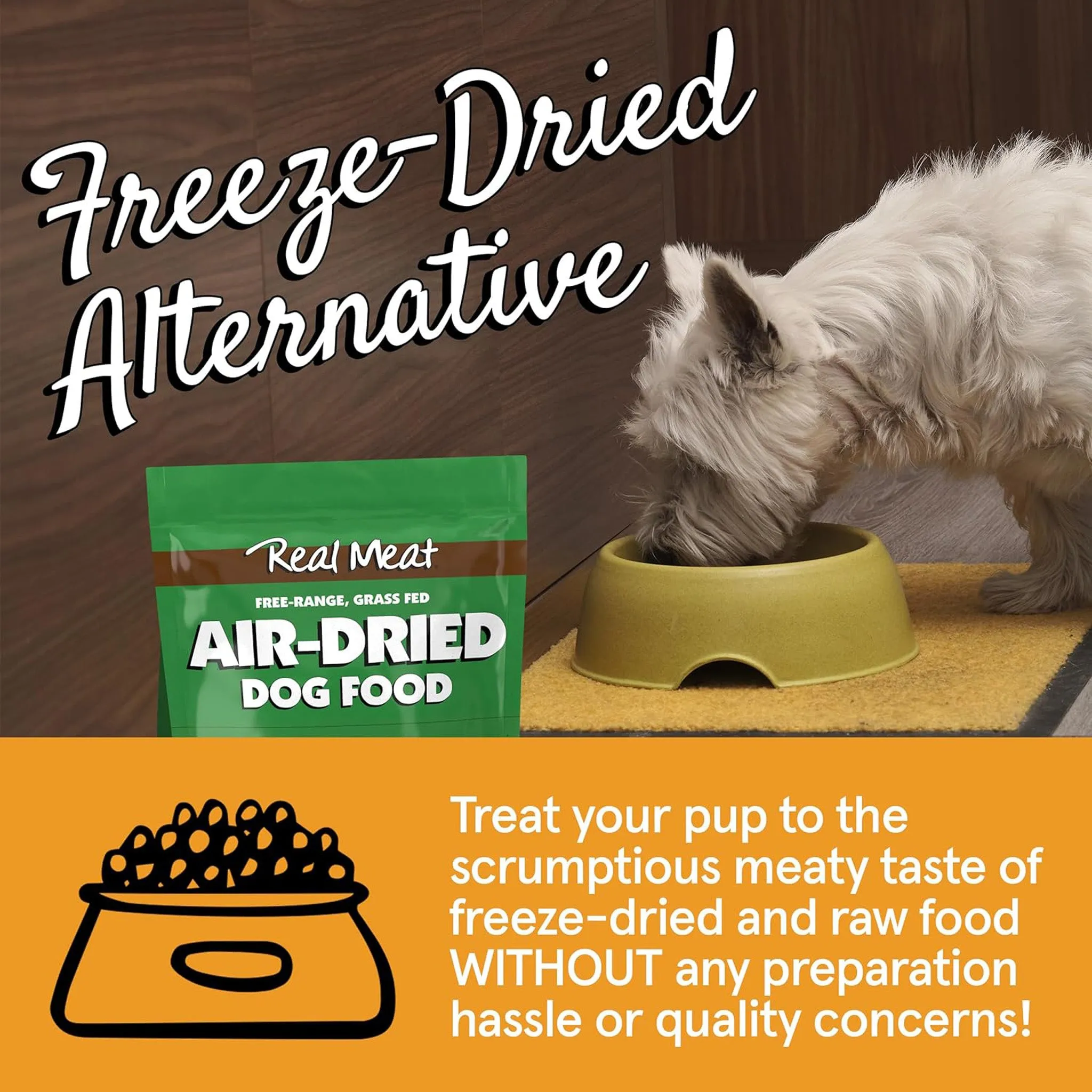 The Real Meat Company Air-Dried  Jerky Dog Food