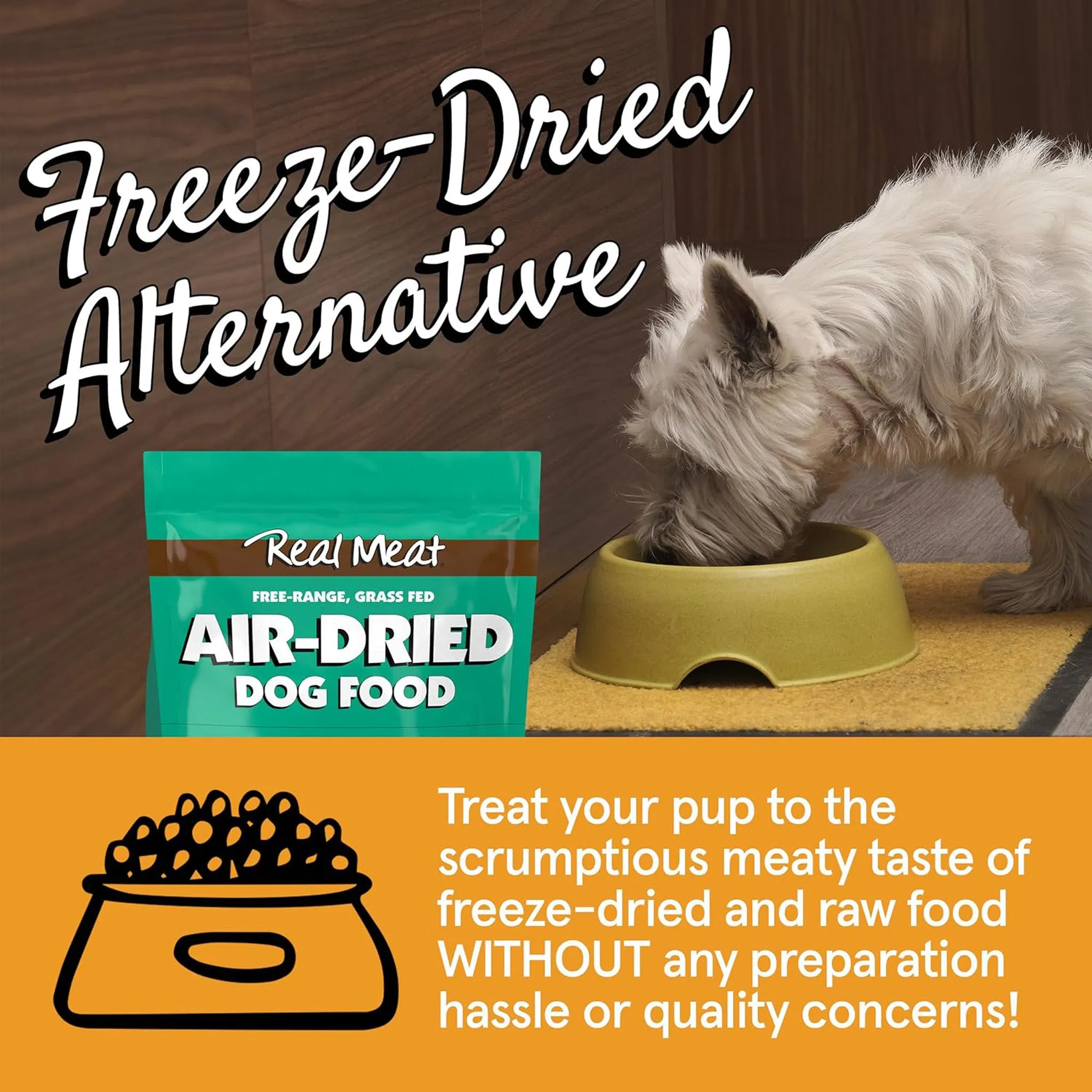 The Real Meat Company Air-Dried  Jerky Dog Food