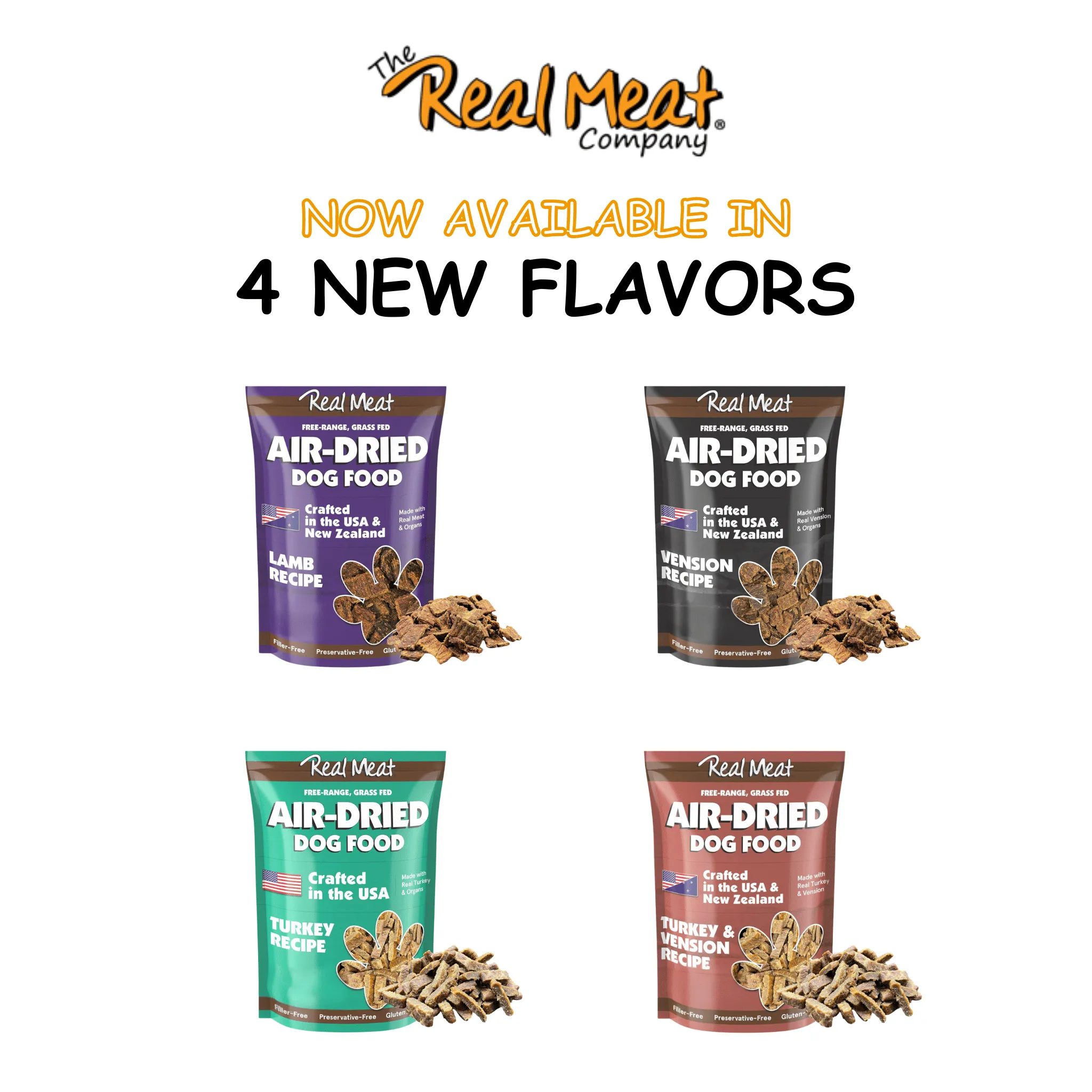 The Real Meat Company Air-Dried  Jerky Dog Food