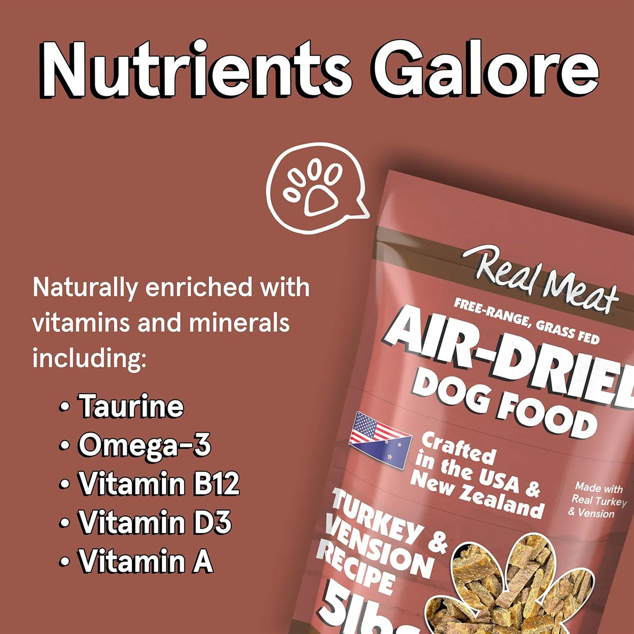 The Real Meat Company Air-Dried  Jerky Dog Food