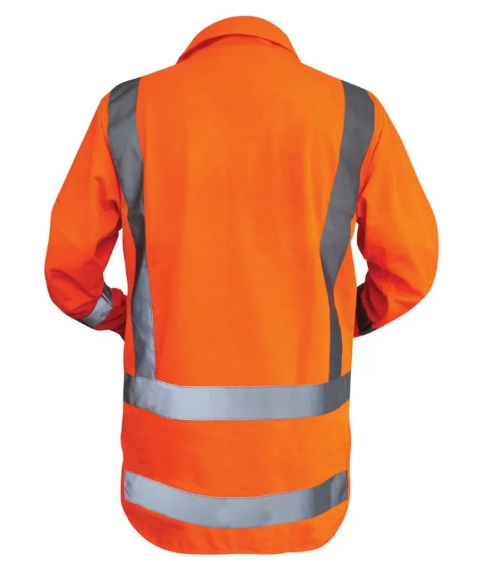 TTMC-W Long Sleeve Safety Vest - Zipped