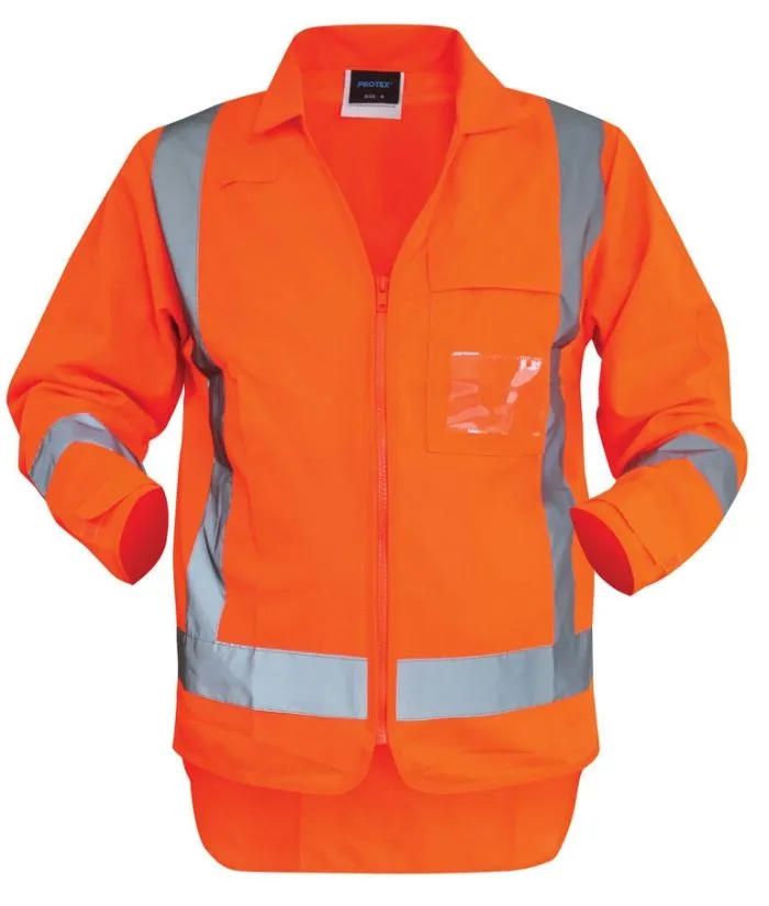 TTMC-W Long Sleeve Safety Vest - Zipped